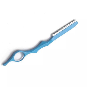 Professional Stainless Steel Hair Thinning <b>Razor</b> Vibrant Red Styling <b>Razor</b> Feather Edge Hair Cutting Texturizing <b>Razors</b> - Product Image 5