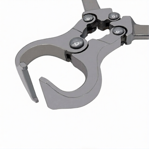 Pinzas de Castración Burdizzo de 12 Pulgadas, Acero Inoxidable, Manual, Sin Sangre, con Mango de Madera, Certificación CE, Veterinaria, Ganadería - Product Image 3