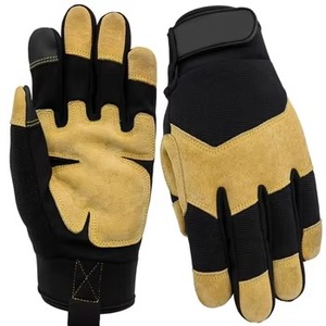 Gants de mécanicien de dernière conception avec manchette de sécurité, antidérapants, en nitrile, résistants aux produits chimiques, imperméables, épaisseur 10GA, fabriqués sur mesure - Product Image 1