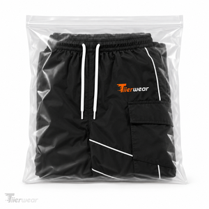 Pantalones Deportivos para Hombre, Resistentes al Viento, con Cordón Ajustable, Cintura Elástica, Estilo Cargo, con Franjas Laterales, Ajuste Casual, de Nailon - Product Image 5
