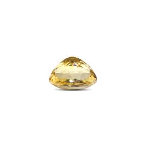 Natural Citrine Loose Gemstone 8.75 Carat Certified Cat's Eye Yellow 4mm - Product Image 3