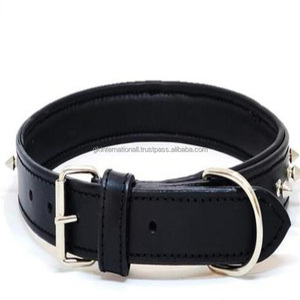 Correa para mascotas, Collar para mascotas, remaches, picos ajustables para perros, entrenamiento resistente, Collar de cuero ajustable para perros y mascotas, logotipo personalizado OEM - Product Image 2