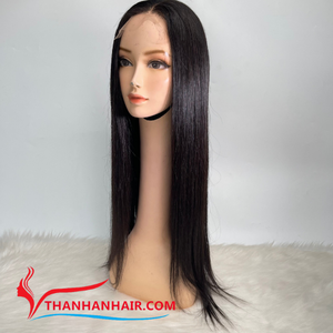 Venta caliente hueso recto virgen crudo pelo vietnamita HD encaje Frontal negro peluca barata pelucas de cabello humano vendedores disponibles ahora - Product Image 4