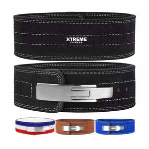 Cowhide Fitness <b>Belt</b> Squat Hard Pull Protectors Professional Breathable Non-Slip Lever Buckle Power Muscle Monster Factory 10mm - Product Image 3