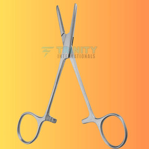 Équipement chirurgical hospitalier : Pince hémostatique Mosquito droite, outil médical professionnel - Product Image 4