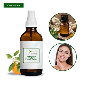 Eau florale de petitgrain 100% pure, soin hydratant pour le visage, tonique pour le visage, Aromaaz - Product Image 3