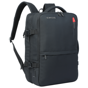 Stylish Modern Office Waterproof Portable <b>Laptop</b> <b>Backpack</b> SAKOS 2026 USB Port Multi-Function Air Cushion Belt Large Capacity - Product Image 2