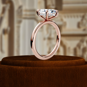 14K White Gold 1.5CT Marquise Cut Diamond Engagement Ring with 6 Prong Setting IGI Certified Solitaire Bridal Ring, Promise Ring - Product Image 3