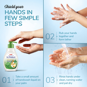 Yuthika Naturals 500มล. 100% ล้างมือที่สมดุลสารสกัดจากสะเดาสะเดาธรรมชาติผลิตในอินเดีย - Product Image 2