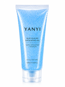 YANYI บลู กลาเซียร์ เอ็กซ์โฟลิเอติ้ง เจล 120 มล. สำหรับทุกสภาพผิว การผลัดเซลล์ผิวอย่างอ่อนโยน การดูแลผิวหน้าให้ความชุ่มชื้น - Product Image 2