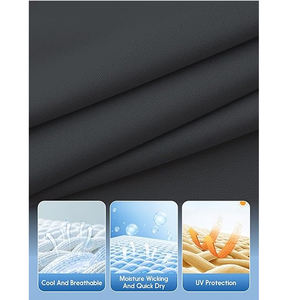 Camiseta Deportiva de Manga Larga para Hombre, Secado Rápido, Protección UV, para Fitness, Running, Senderismo, Entrenamiento, Actividades al Aire Libre - Product Image 4