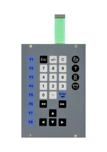 Panel de Control con Teclado de Membrana Industrial, Pantalla Digital, Cable Plano Flexible y Teclas Numéricas - Product Image 4