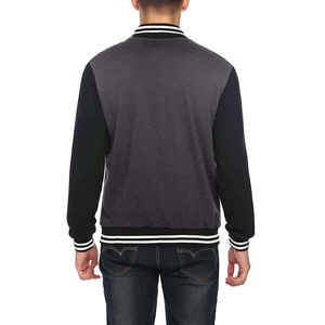 Veste universitaire décontractée sur mesure en 100 % laine avec design unique, manches longues, style Letterman - Product Image 2