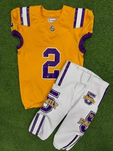 Maillots de football américain surdimensionnés personnalisés par sublimation Rexfit pour jeunes et universitaires – Tenues d'entraînement de football américain en gros - Product Image 1