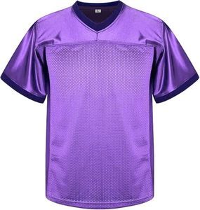 Maillots de football américain personnalisés pour adultes, 100% polyester, impression par transfert thermique, délai de livraison rapide, nom et numéro de l'équipe inclus - Product Image 5