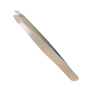 Pincettes d'application de cils en acier inoxydable, pointe fine, prise en main précise, outil de maquillage de beauté pour usage professionnel en salon - Product Image 4