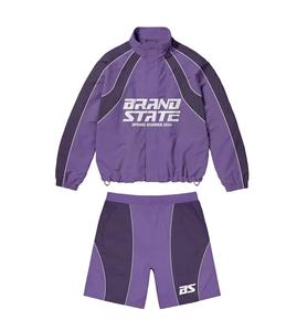 Custom Nylon <b>Men's</b> Windbreaker Tracksuits Set Zip-up Hoodie and <b>Shorts</b> Plain Summer Wind Breaker <b>Short</b> & T-shirt Set - Product Image 6