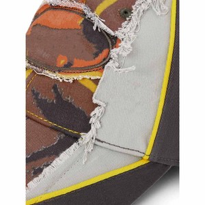 Unisex Baseball Cap 6-Panel Distressed Ripped Design Street Style Casual <b>Hat</b> Spring <b>Summer</b> Fitted Fit - Product Image 6
