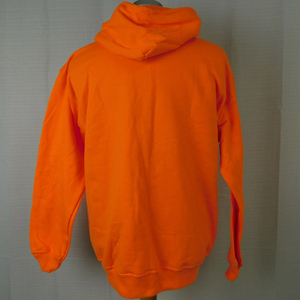 Sudadera con Capucha Unisex, Corte Holgado, Tejida, 100% Algodón, Informal, para Otoño, con Estampado Puff, Logotipo Frontal Sólido y Bolsillo - Product Image 3