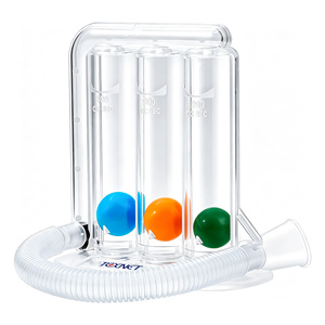 Spirometro Portatile per Esercizi Polmonari - Dispositivo di Allenamento Respiratorio con Disinfezione all'Ozono - Product Image 1