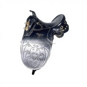Selle équestre australienne en cuir véritable de haute qualité, personnalisable, pour l'entraînement et la compétition. - Product Image 5