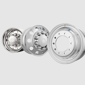 Rueda de Aleación de Aluminio de Alta Resistencia 9x24.5 para Camión Comercial, Resistente a la Corrosión, Acabado Pulido - Product Image 4