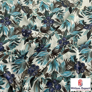 Fabricante de Telas de Poliéster Impresas Digitalmente Personalizadas, Textil Suave para Prendas, Vestidos y Textiles para el Hogar, Suministro al por Mayor - Product Image 4