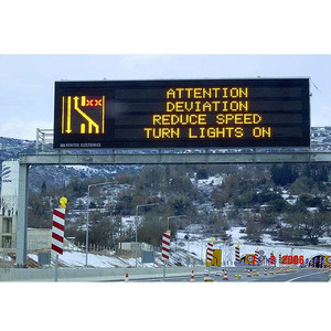 EN12966 NTCIP Bảng Màn Hình Hiển Thị Giao Thông <span class=keywords><strong>LED</strong></span> VMS Ngoài Trời P10 P16 P25 P31.25 NTCIP - Product Image 2