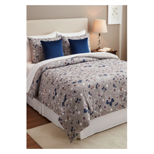 Exhibiting Highest Standard Top Notch Quality 80 GSM 4 Pcs Printed Polyester Bedsheet Set for Home Use from India Origin - Product Image 1