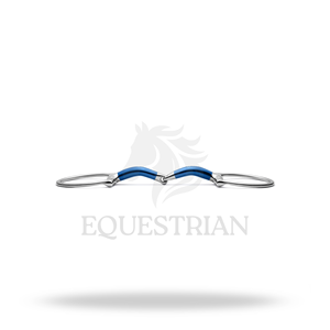 Mors à anneau en D simple en fer pour l'entraînement et le contrôle équestre - Product Image 3