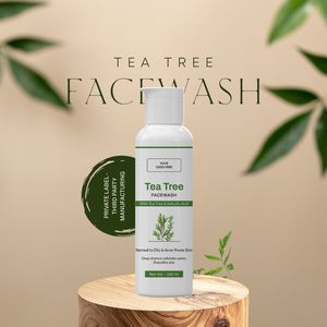 Nettoyant Visage Nettoyage Profond Traitement Anti-Acné Contrôle du Sébum pour Femmes Marque Privée White Label OEM - Product Image 1