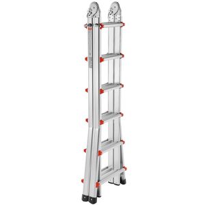 Scala Telescopica a Telaio A da 20 Piedi con Angolo di Arrampicata di 75°, Design Leggero da 31 Libbre, Multifunzione per Uso Domestico e Ufficio - Product Image 1