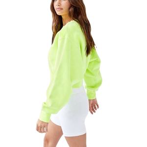 Wholesale High Quality Custom Logo <b>Women'S</b> Crop Blanks <b>Hoodie</b> Sweatshirts Set Two Piece Set <b>for</b> <b>Women</b> Summer - Product Image 6