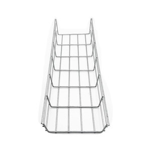 Bandeja de cables de malla de acero inoxidable, bandeja de cables galvanizada, bandeja de cables de red abierta, rack de cableado de red para sala de ordenadores - Product Image 2