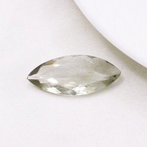 Vente en gros d'améthyste verte naturelle de 12 carats, taille marquise, pierre précieuse non montée, Memoria Jewels - Product Image 1