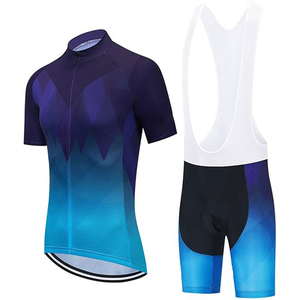 New Breathable Sports Wear Polyester <b>Cycling</b> Uniform with Custom Logo High Quality Custom Design Price - Product Image 4