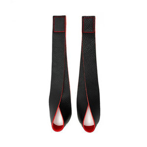 Correas de Cuero Premium para Levantamiento de Pesas, Powerlifting y Entrenamiento de Fuerza, Soporte Resistente y Ajustable - Product Image 5
