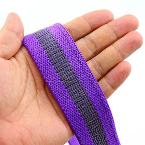 Bandes de Résistance Longues en Tissu Personnalisées à Prix Abordable, Qualité Supérieure, Couleur Unie, Logo Imprimé, Bande de Fitness Longue à Bas Prix - Product Image 4