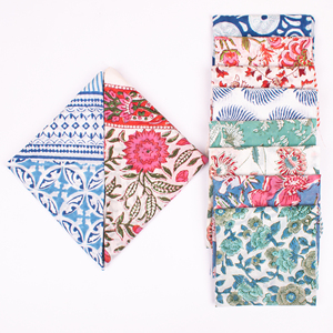Pañuelo de Algodón con Diseño Floral, Unisex, Ecológico, Ligero, Transpirable, Tradicional, Cuadrado - Product Image 2