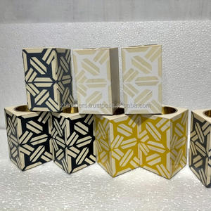 Charme Arabe Intemporel Brûleur de Parfum Oud Premium en Résine avec Incrustation d'Os Fait Main pour Maisons de Luxe - Product Image 2