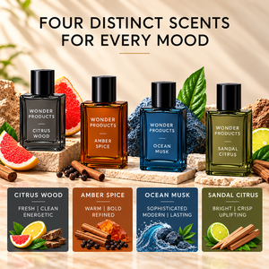 Coffret Cadeau d'Huiles de Parfum Roll-On OEM/ODM 4 Pièces, Fragrance Fraîche Personnalisable Unisexe, Marque Privée avec Designs d'Emballage Personnalisables - Product Image 4