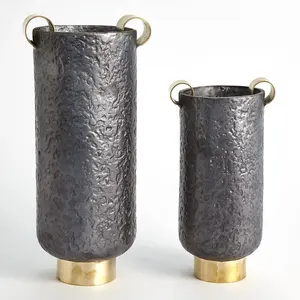 Jarrón de Hierro Artístico de Lujo con Diseño Costero, Ecológico, para Mesa, Decoración de Bodas, Sala de Estar, Diseño de Alta Calidad para el Hogar - Product Image 2