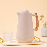 Bouilloire à eau chaude pour la maison, très vendue et durable, avec doublure en verre, isolation, 1000 ml, ensemble cadeau, cafetière, thermos