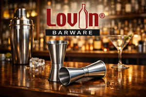 Stainless Steel Jigger, Gold Color Jigger, Cocktail Jigger - Product Image 1