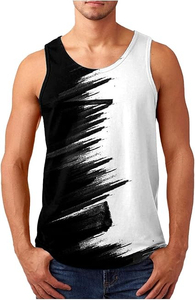 Wholesale Men's Cotton/Polyester Tank <b>Tops</b> Custom Logo Unbeatable Prices Fully Sublimated High Quality Anti-Pilling Quick Dry - Product Image 3