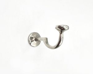 Premium Finish Aluminum Wall <b>Hook</b> Multi Purpose Organizer for Coats Towels Hats and Kitchen Utensils - Product Image 1