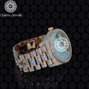 Reloj de Lujo para Mujer Charm_Jewells, Caja de Acero Inoxidable de 40 mm, Movimiento Mecánico, Esfera de Cristal con Incrustaciones de Diamantes - Product Image 2