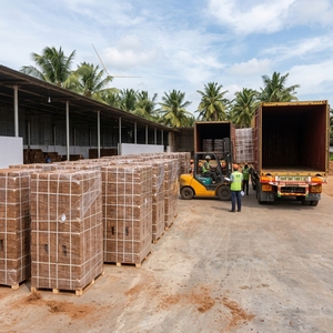 เศษกะลามะพร้าวอบแห้งและก้อนโคโคพีท - เส้นใยมะพร้าว ความชื้นสูงสุด 3% อายุการเก็บรักษา 5 ปี เปลือกมะพร้าวบด - Product Image 6