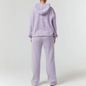Casual Wear Custom Logo Factory Sale Customized <b>Women</b> Baggy Tracksuit High Quality <b>Track</b> <b>Suit</b> Set <b>For</b> <b>Women</b> - Product Image 2