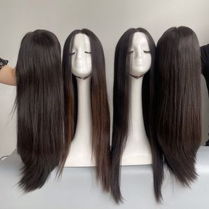 Listo para enviar 100% Extensiones de cabello humano vietnamita Pelucas de hueso recto Cabello humano Longitud completa Color Hd Peluca frontal de encaje - Product Image 3